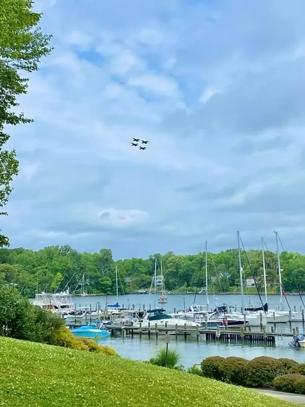 Marina dock and boat slips